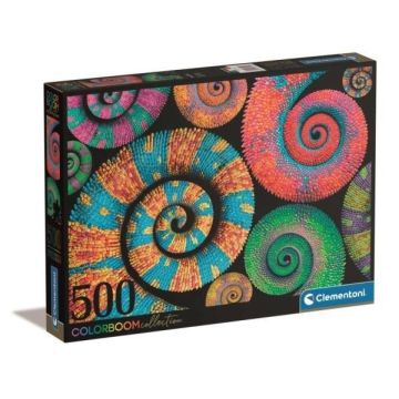 Puzzle 500 Color Boom Curly Tails