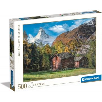 Puzzle 500 HQ Charming Matterhorn