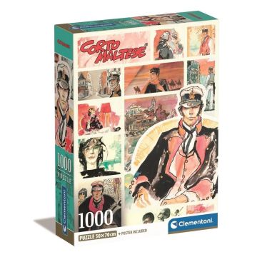 Puzzle 1000 Compact Corto Maltese