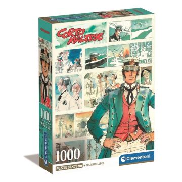 Puzzle 1000 Compact Corto Maltese