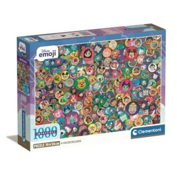 Puzzle 1000 Compact Disney Emoji