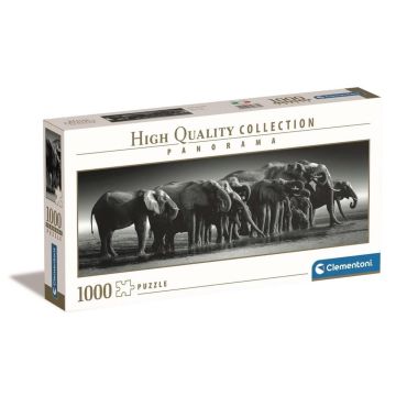 Puzzle 1000 Panorama HQ Herd of Giants