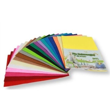 Filc dekoracyjny mix 20x30cm 20szt