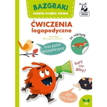 Bazgraki mówią trudne słowa. Ćw. logopedyczne