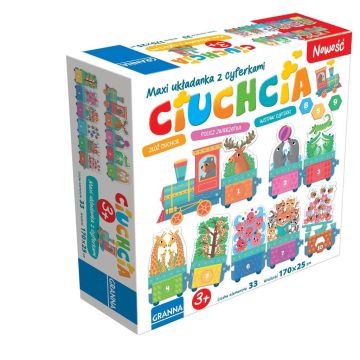 Układanka maxi Ciuchcia GRANNA