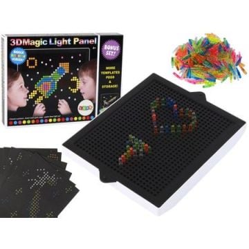 Magiczna tablica edu 3D podświetlana układanka