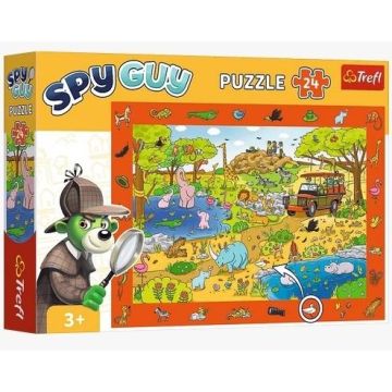 Puzzle 24 Obserwacyjne - Spy Guy Safari TREFL