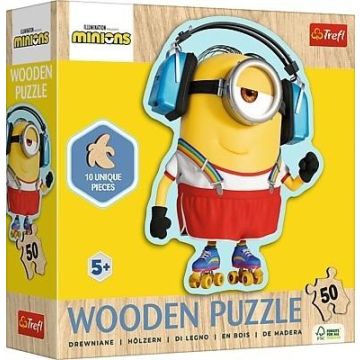 Puzzle 50 konturowe Szalony Minionek TREFL
