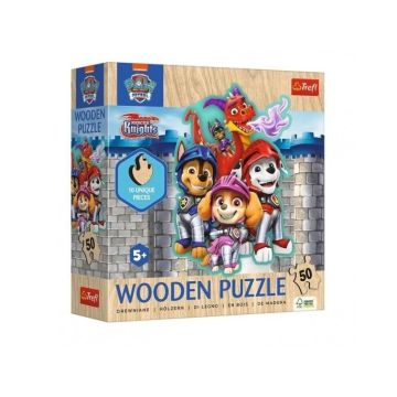 Puzzle konturowe 50 Przygody z Psim Patrolem TREFL