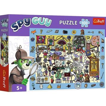 Puzzle 100 Obserwacyjne - Spy Guy Muzeum TREFL
