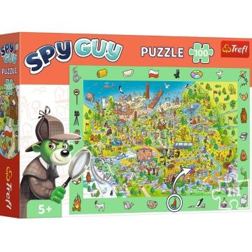 Puzzle 100 Obserwacyjne - Spy Guy Polska TREFL