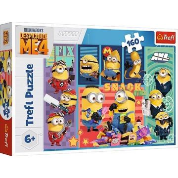 Puzzle 160 Minionkowa radość TREFL