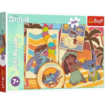 Puzzle 200 Muzyczny świat Lilo&Stitch TREFL