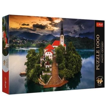 Puzzle 1000 Jezioro Bled, Słowenia TREFL