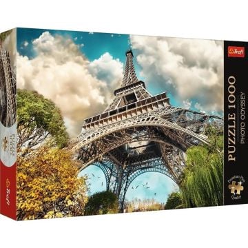 Puzzle 1000 Wieża Eiffel w Paryżu, Francja TREFL