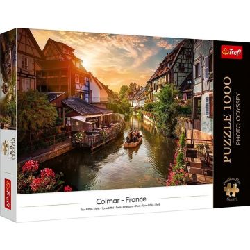 Puzzle 1000 Mała Wenecja w Colmar, Francja TREFL