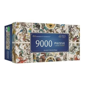 Puzzle 9000 Ancient Celestial Maps TREFL