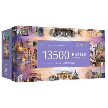 Puzzle 13500 Cities Beyond the Clouds TREFL