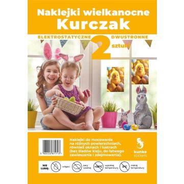 Naklejki wielkanocne Kurczak 2szt