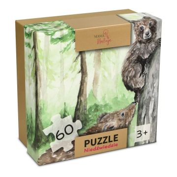 Puzzle 60el Niedźwiedzie