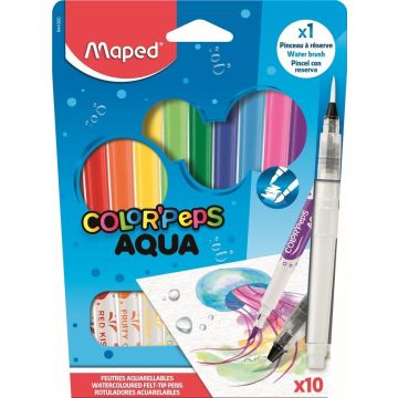 Flamastry Colorpeps Aqua 10szt MAPED