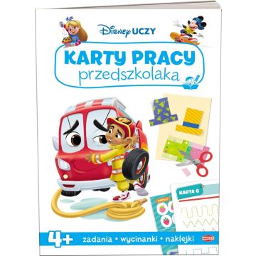 Disney Uczy. Karty pracy przedszkolaka
