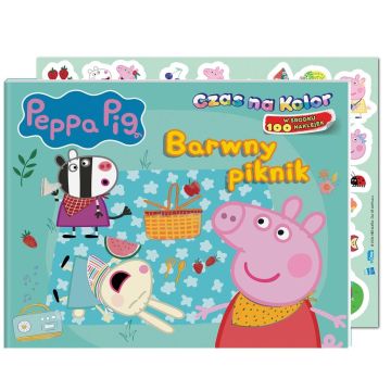 Peppa Pig. Czas na kolor. Barwny piknik