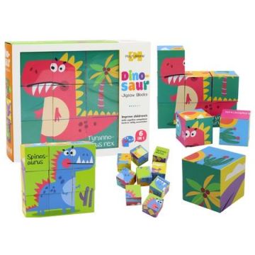 Edukacyjne klocki puzzle 6w1 9el