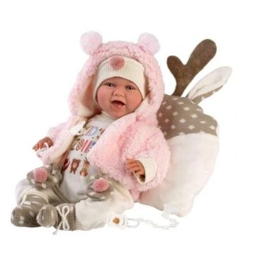 Lalka bobas Mimi z poduszką 42cm