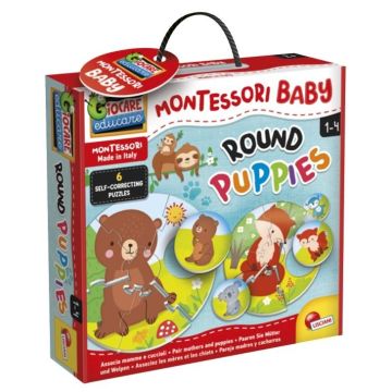 Montessori Baby - Okrągłe puzzle