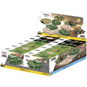 HC and Armed Forces Czołgi 1:72 Seria II (12szt)
