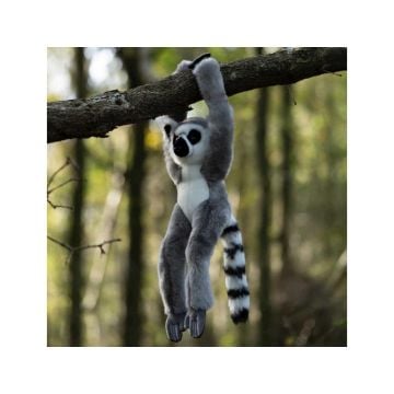 Pluszowy lemur na rzepy