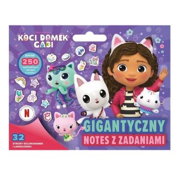 Koci Domek Gabi. Gigantyczny notes z zadaniami
