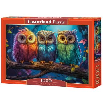 Puzzle 1000 Three Little Owls CASTOR