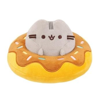 Pusheen w dużym donucie