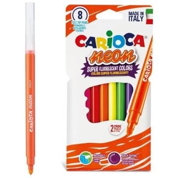 Pisaki neon 8 kolorów CARIOCA