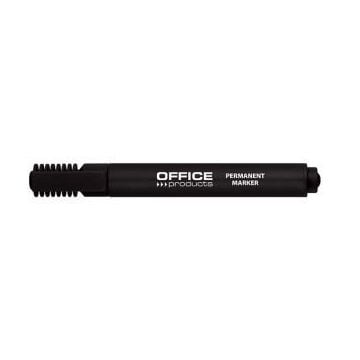 Marker permanentny ścięty 1-5mm czarny (12szt)