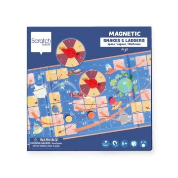 Gra magnetyczna Drabina ze spinnerem Kosmos