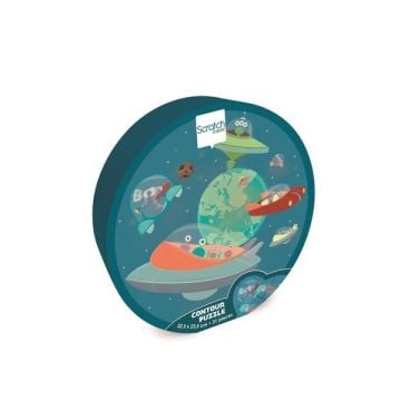 Puzzle 31 konturowe Kosmos