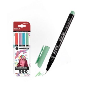 Markery z precyzyjną końcówką Happy Colors 4 kol