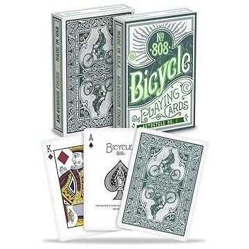Karty Autocycle No1 Green BICYCLE