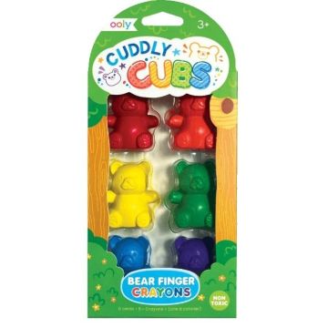 Kredki na palec misie Cuddly Cubs 6szt