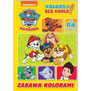 Psi Patrol. Koloruj bez końca cz.3 Zabawa koloram