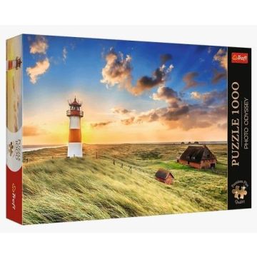 Puzzle 1000 Latarnia w List, Niemcy TREFL