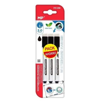 Marker do tablic 3szt czarny
