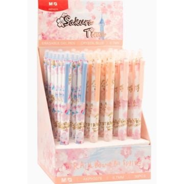 Długopis wymazywalny Sakura Time nieb (36szt) M&G