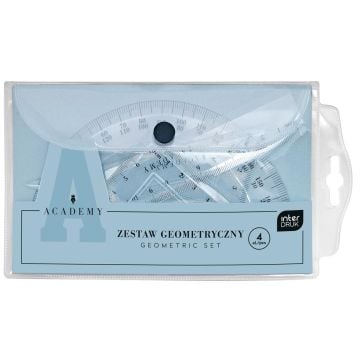 Zestaw geometryczny w etui 4el Academy
