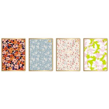 Zeszyt A5/60K kratka Metallic Floral (10szt)