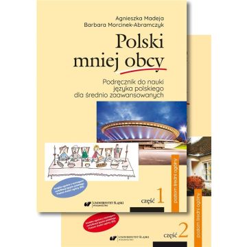 Polski mniej obcy B2 cz.1 Podręcznik + cz.2 Klucz