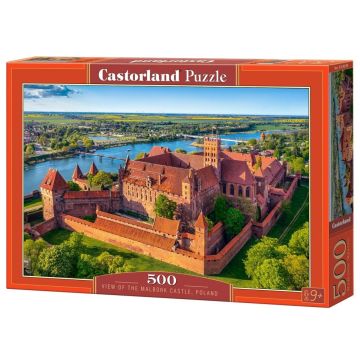 Puzzle 500 View of The Malbork Castle CASTOR